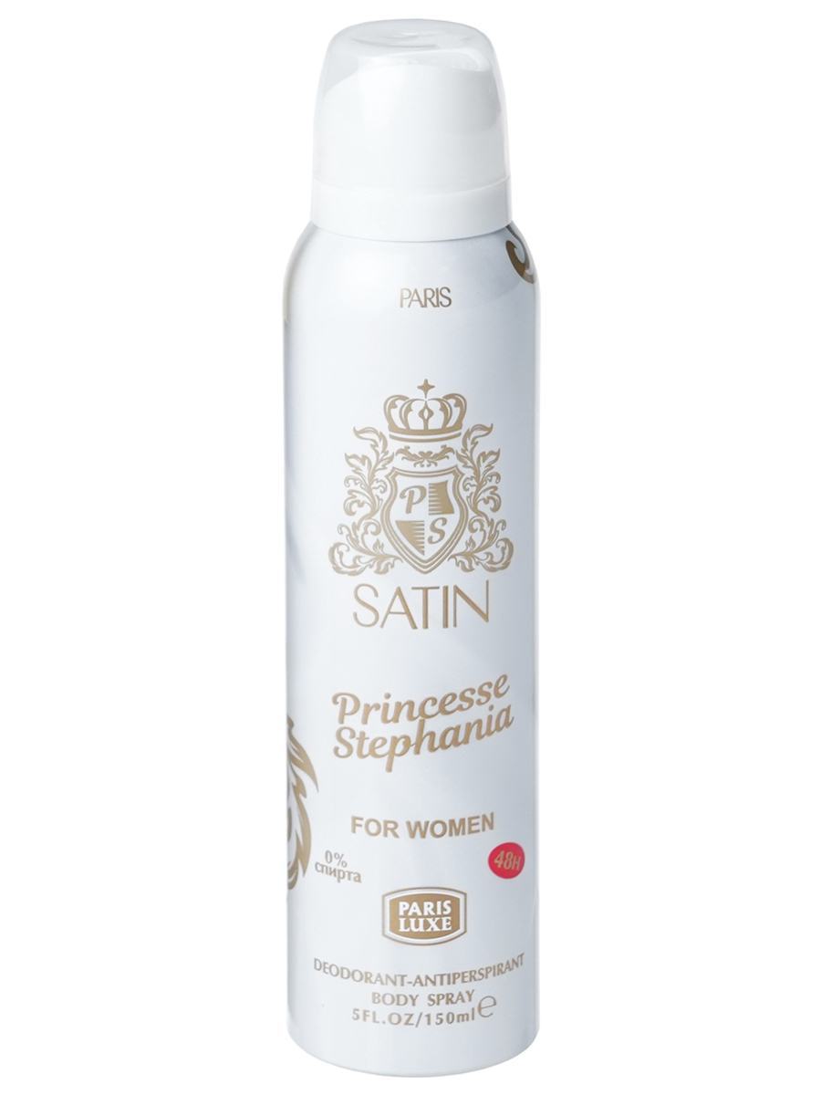 Дезодорант-антиперспирант Paris Line Parfums женский Princesse Stephania Satin, 150 мл