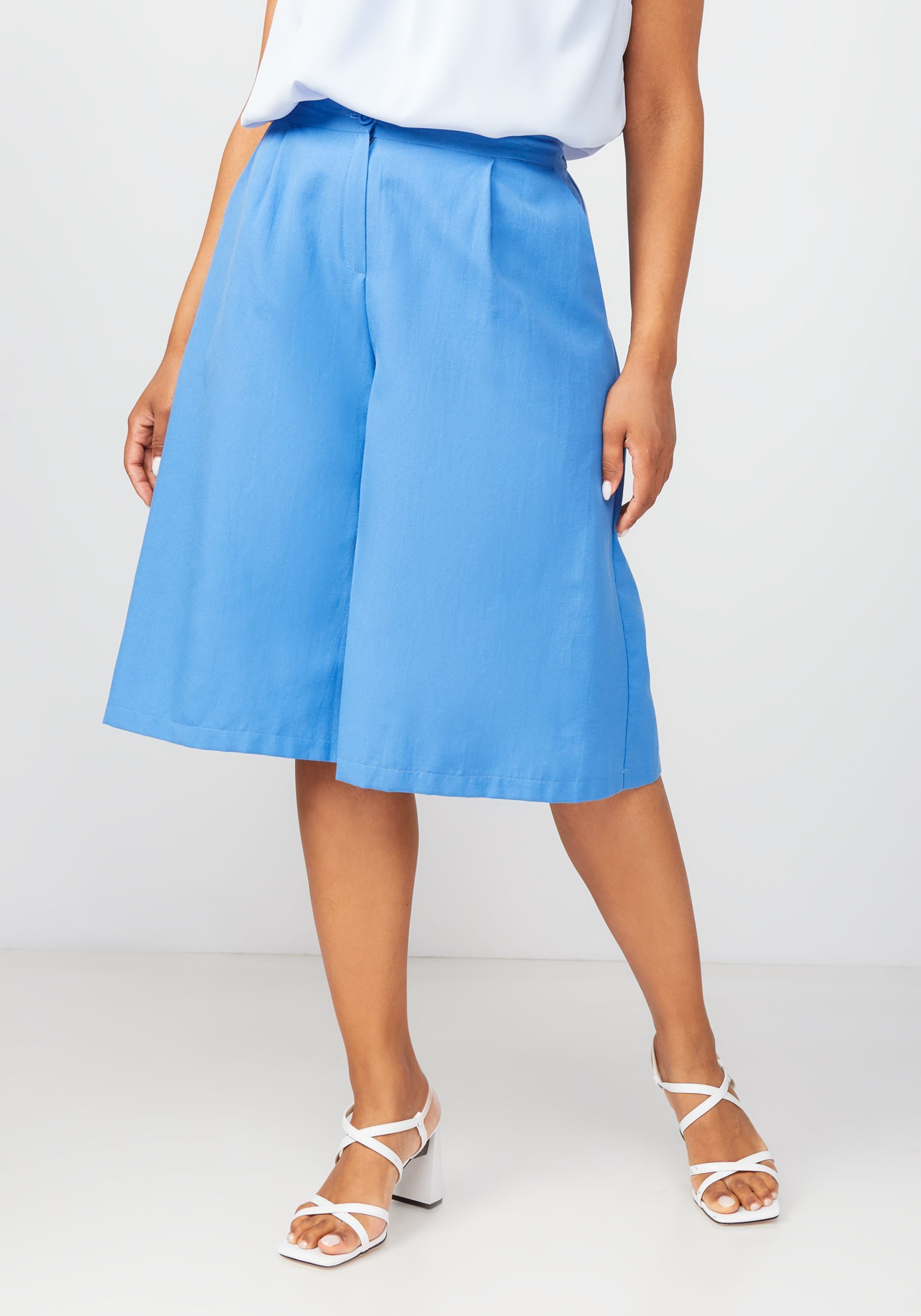 Шорты женские MIO IMPERATRICE 310662 синие 56 RU