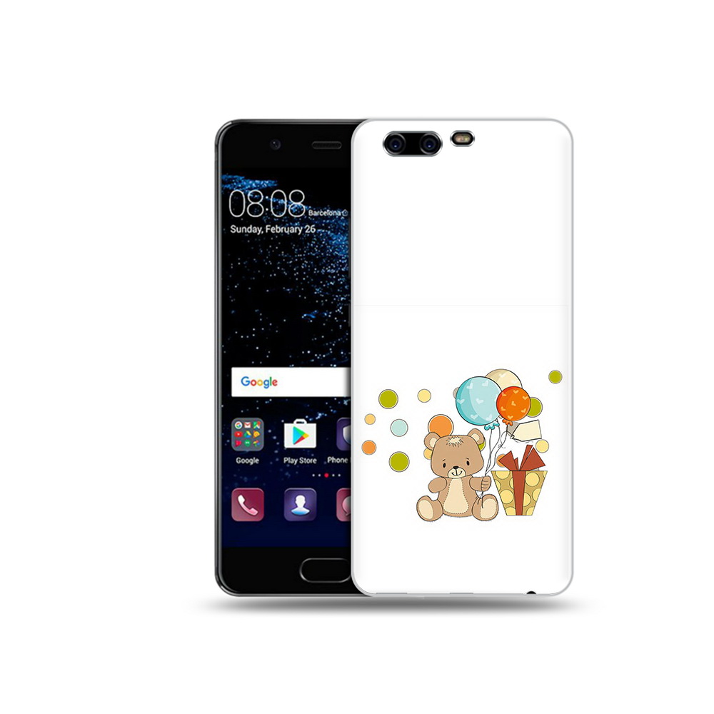 

Чехол MyPads Tocco для Huawei P10 медвеженок с подарком (PT60870.50.470), Прозрачный, Tocco