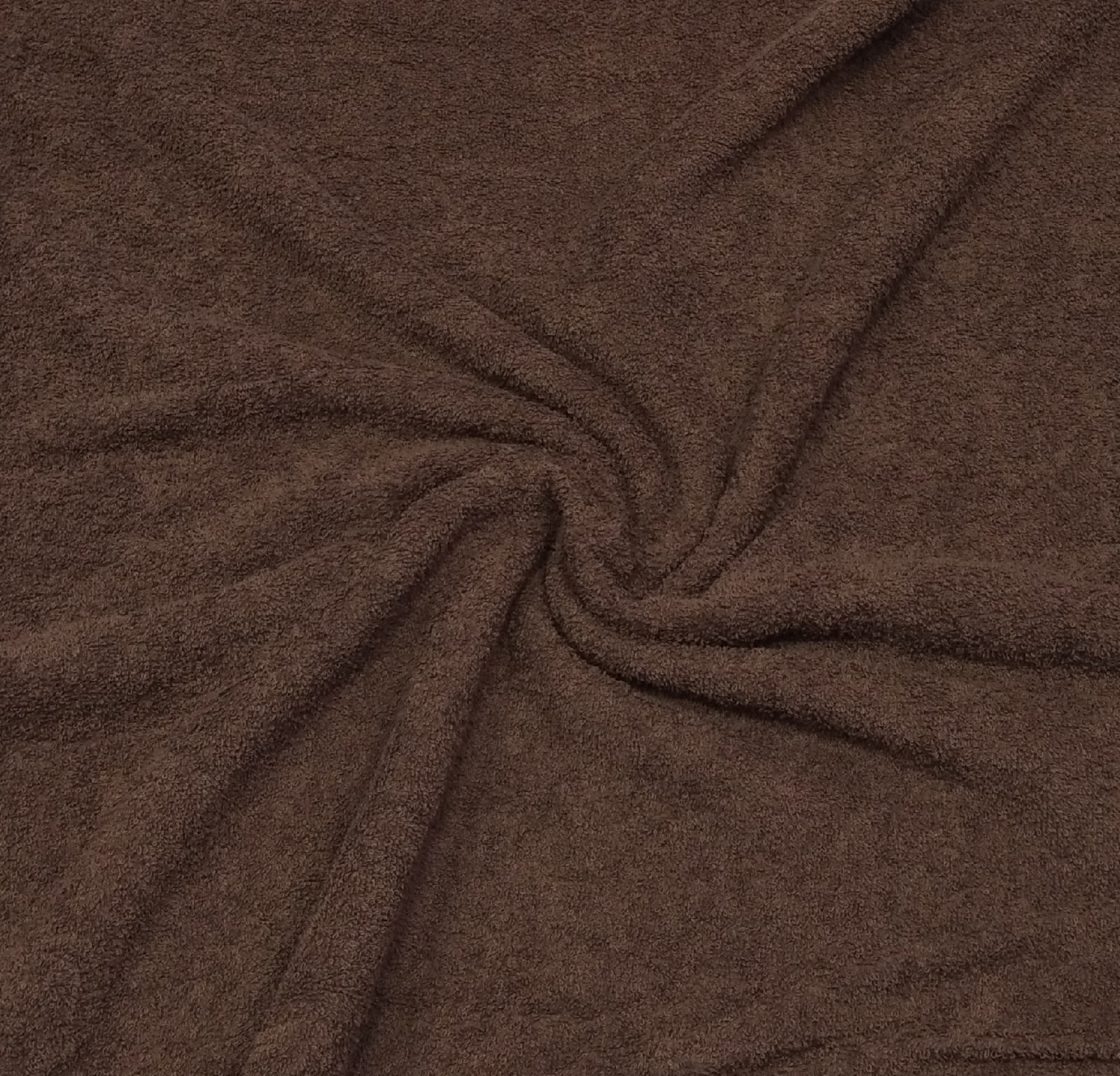 

Ткань махровая (махра) двусторонняя, Ткани Хлопок Трикотаж, ширина 150 см, отрез 2 м., Коричневый, нет