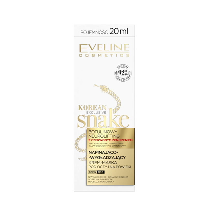 

Крем-маска Eveline Cosmetics Korean Exclusive Snake Для Кожи Вокруг Глаз 20 мл