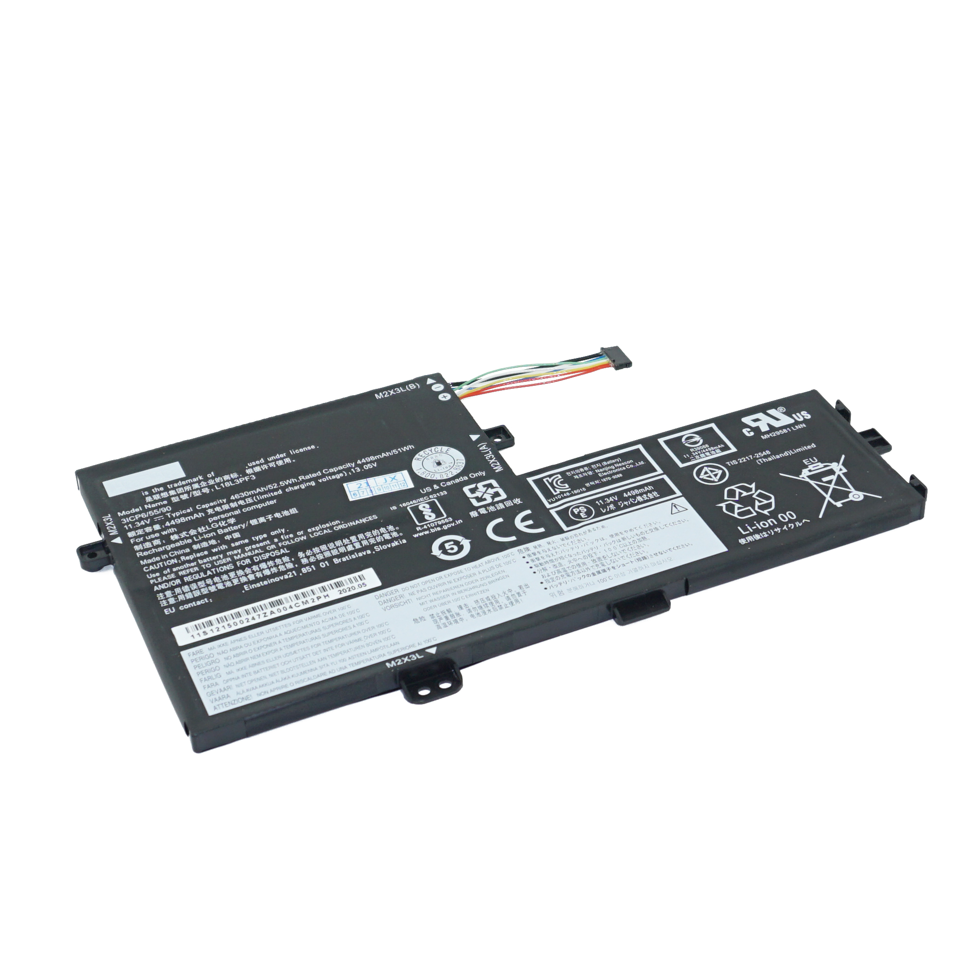 фото Аккумулятор l18c3pf3 для lenovo c340-15iwl и др. azerty