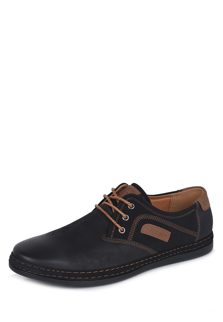 

Полуботинки мужские T.Taccardi GN21SS-12 черные 40 RU, Черный, GN21SS-12