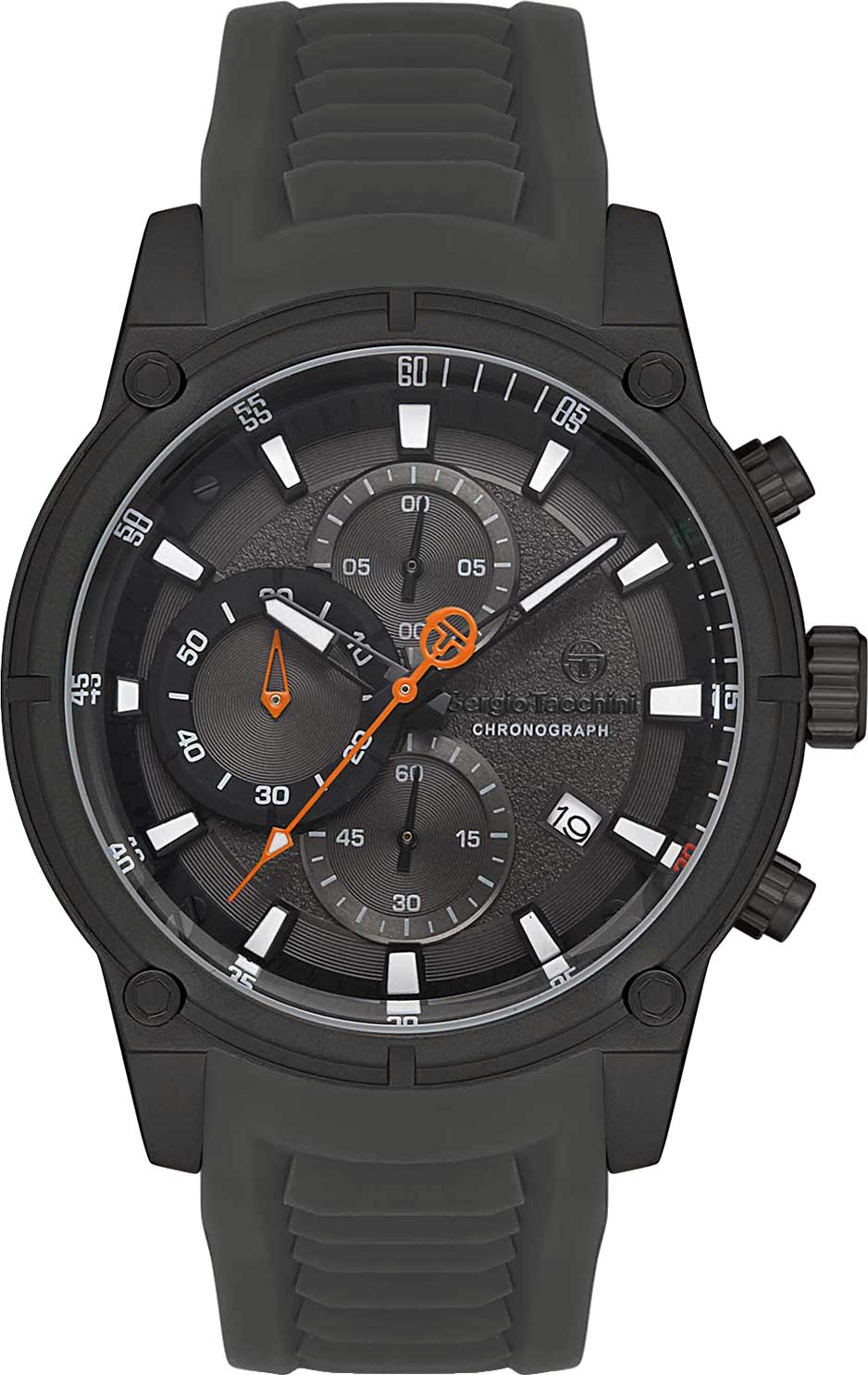 фото Наручные часы мужские sergio tacchini st.1.10186-3 черные