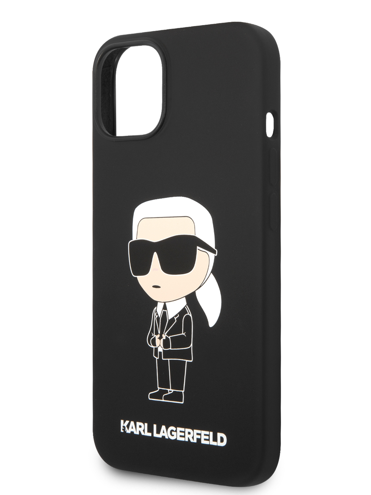 Чехол Karl Lagerfeld для iPhone 15 NFT Karl Hard Black