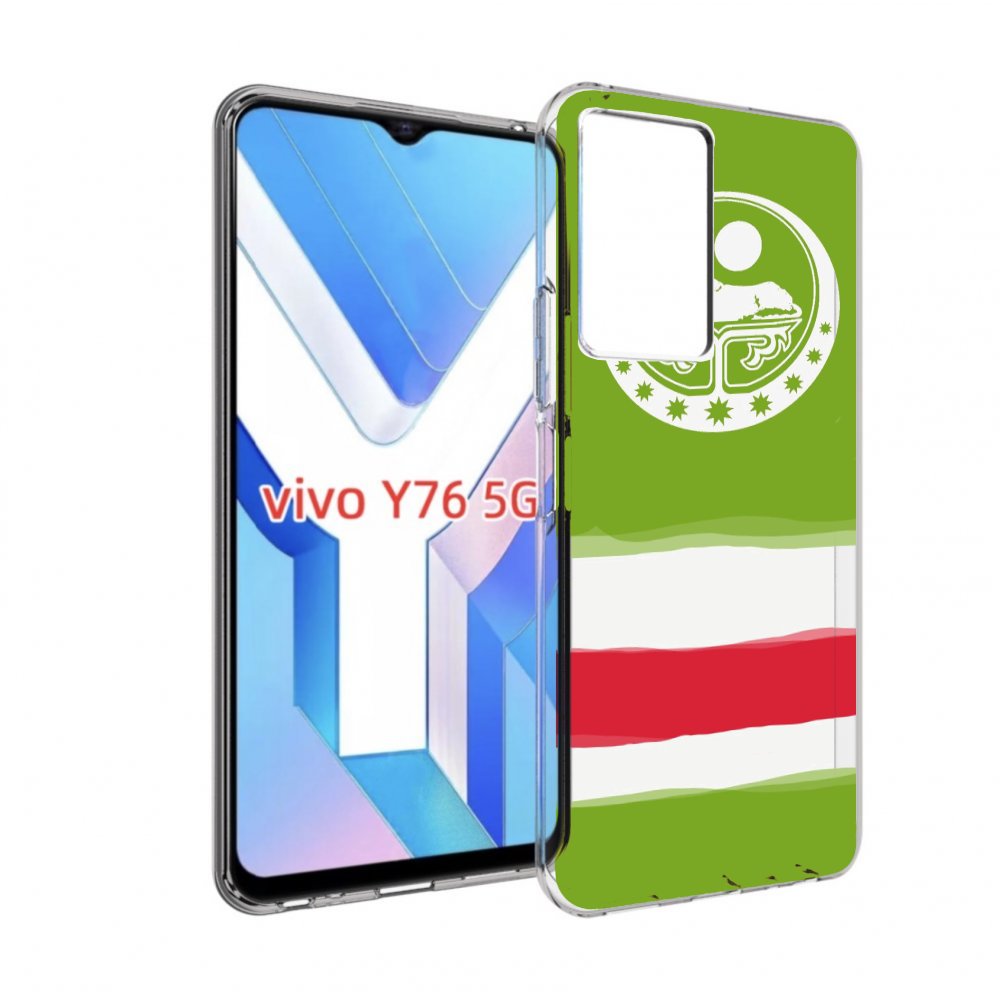 

Чехол MyPads герб флаг чечня для Vivo Y76 5G, Tocco