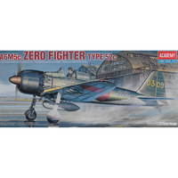 

12493 Academy 1/72 Самолёт ZERO FIGHTER TYPE 52C (A6M5C)