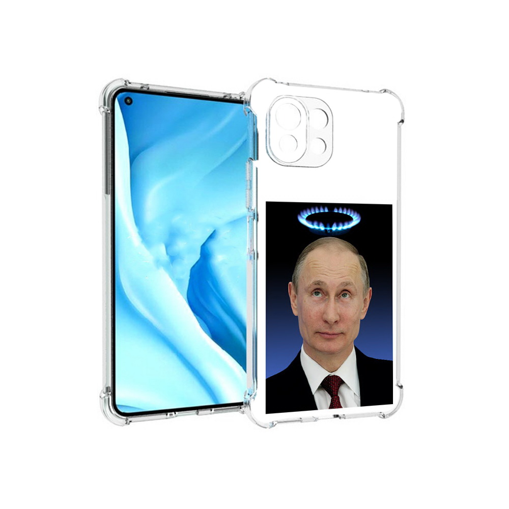 

Чехол MyPads Tocco для Xiaomi Mi 11 Lite святой газ (PT159462.256.594), Прозрачный, Tocco
