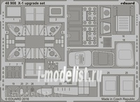 

48908 Eduard 1/48 Фототравление для X-1 дополнительный набор