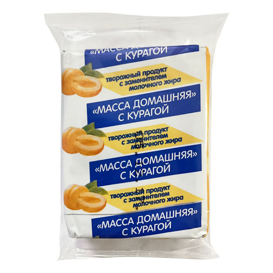 

Творожная масса Тандер Домашняя с курагой 23% СЗМЖ 180 г