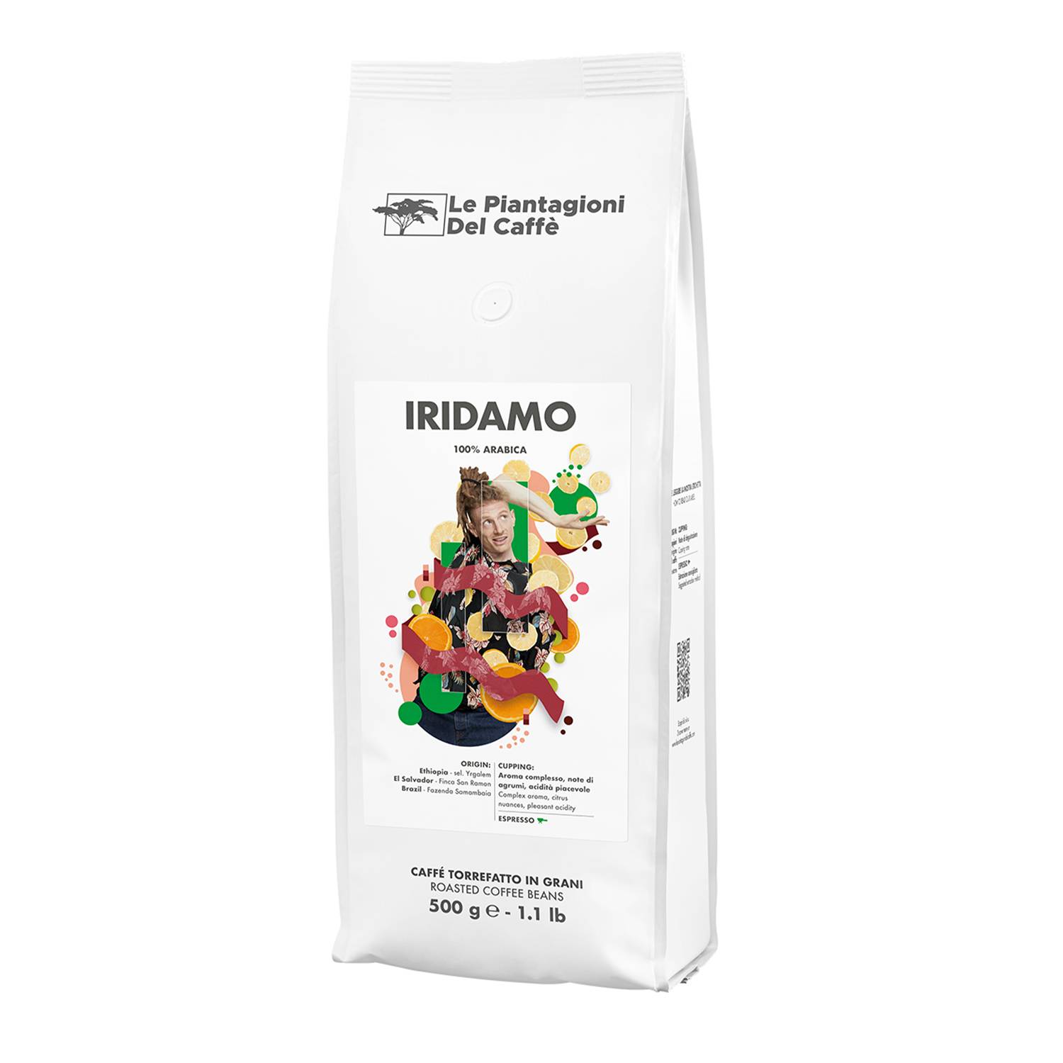 

Кофе черный Le Piantagioni del Caffe в зернах, 1000 г, Iridamo