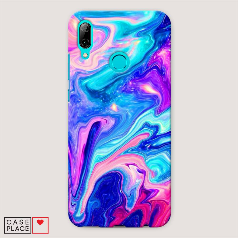 

Чехол Awog "Потеки краски" для Huawei P Smart 2019, 67220-7