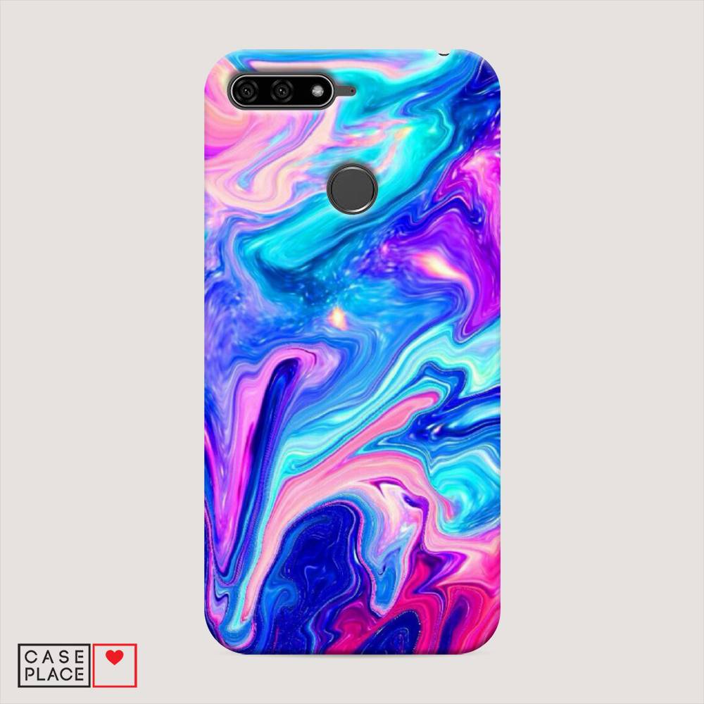 

Чехол Awog "Потеки краски" для Huawei Y6 Prime 2018, 65720-7