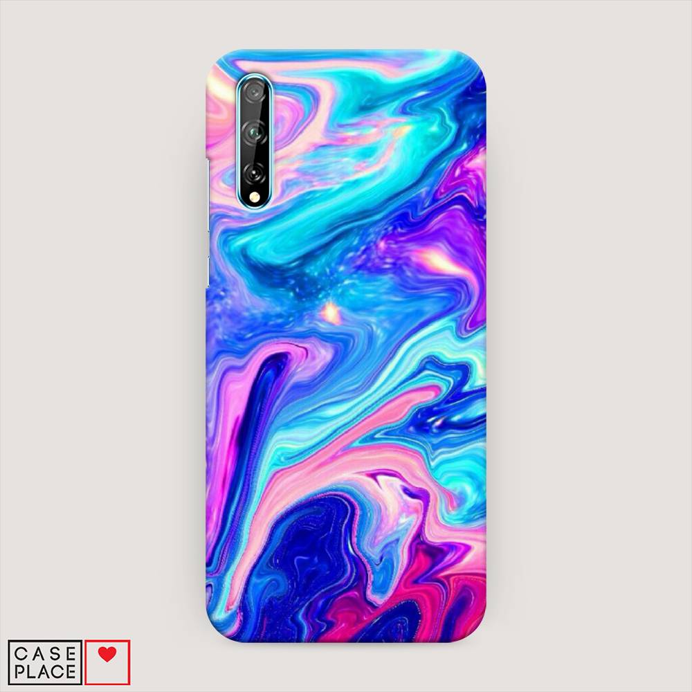 

Чехол Awog "Потеки краски" для Huawei Y8p