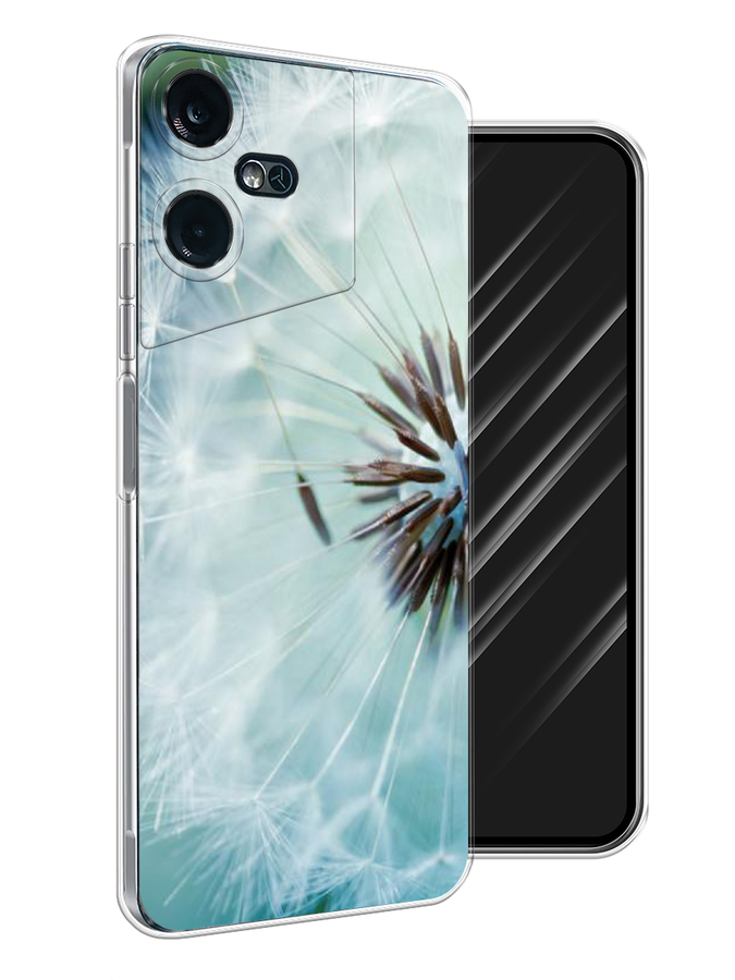 

Чехол Awog на Tecno Pova Neo 3 "Пух одуванчика", Серебристый;серый, 304450-4