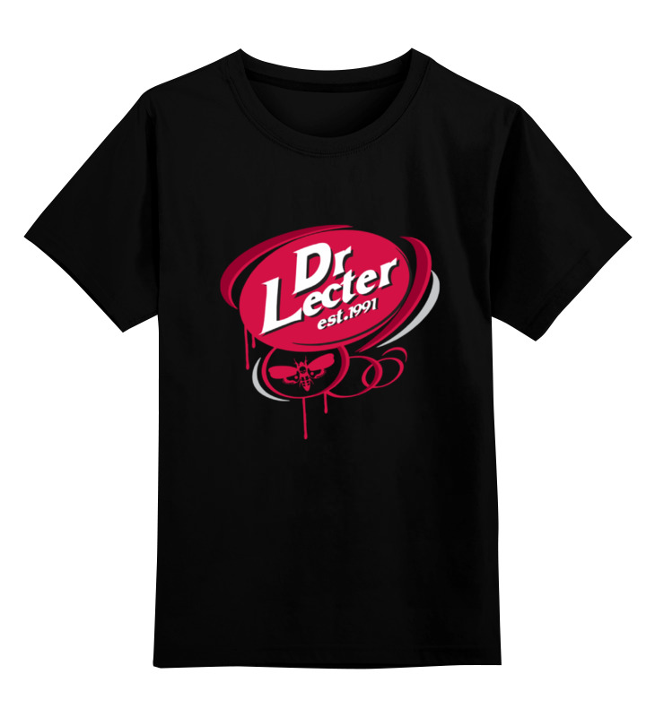 

Детская футболка классическая Printio Доктор лектер, р. 116, Черный, 0000000690383