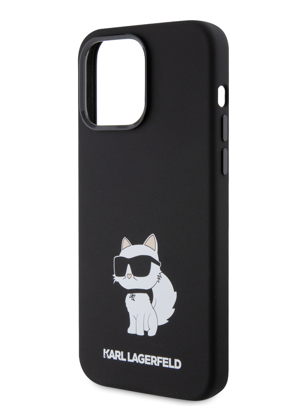 Чехол Karl Lagerfeld для iPhone 15 Pro Max с принтом NFT Choupette Hard Black