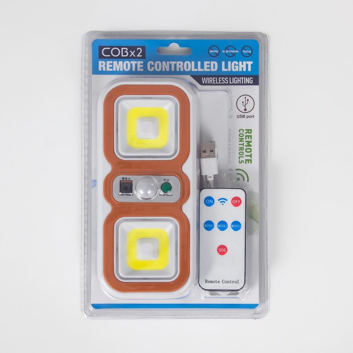 

Ночник с датчиком движения "Элит" LED USB 4x15,5х24 см