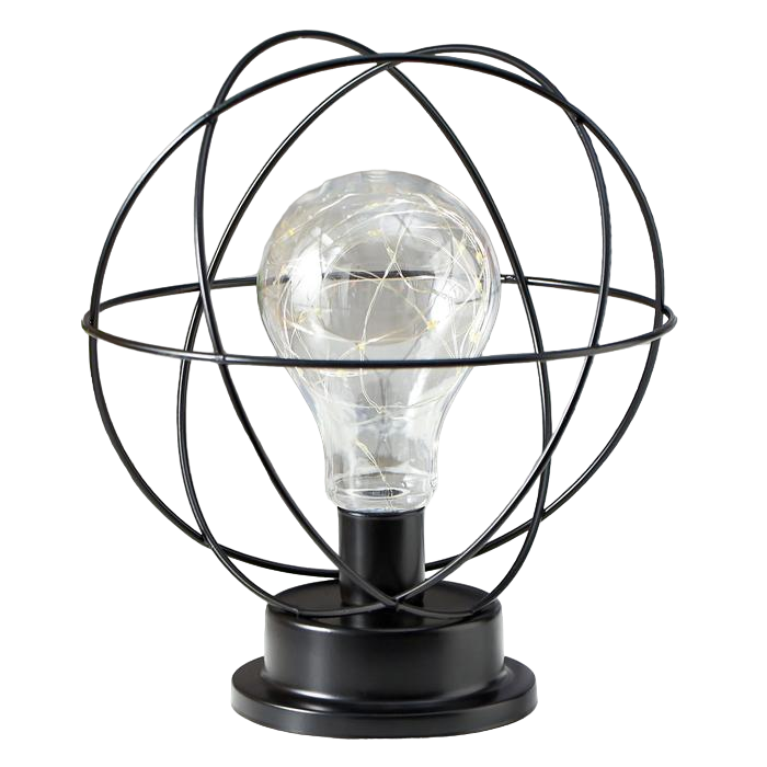 

Ночник 16127/1 LED от батареек 3хАА черный 20х20х23 см