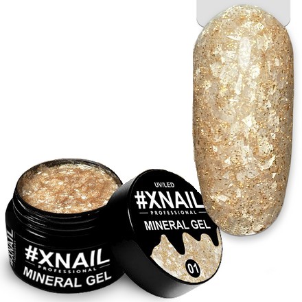 

Гель XNAIL PROFESSIONAL, Mineral №01