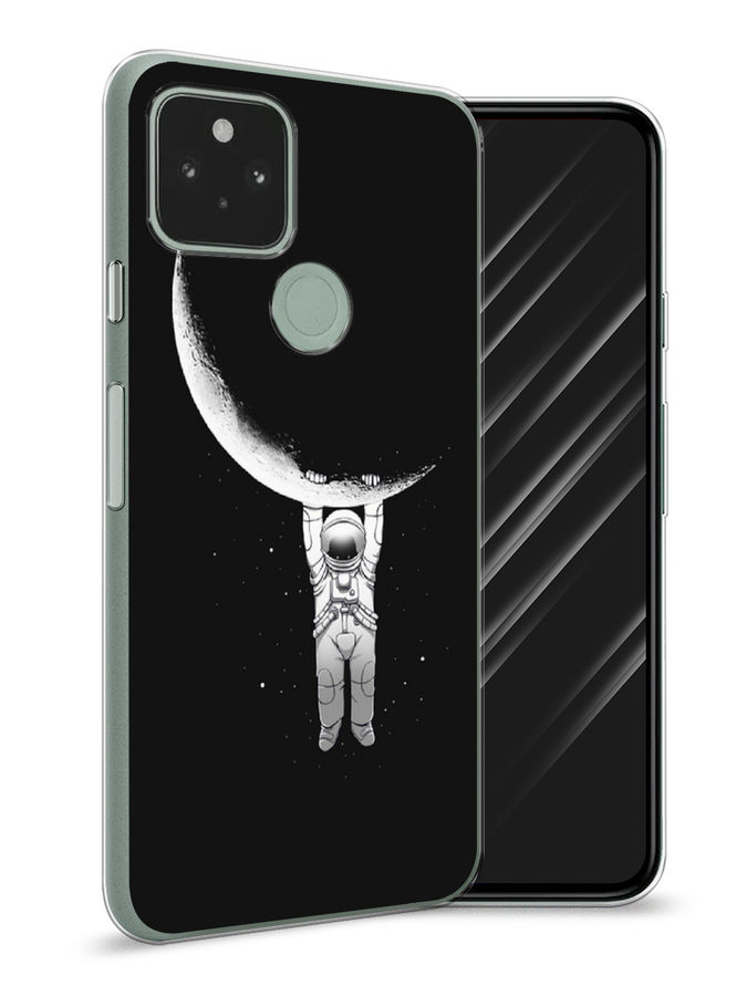 

Чехол Awog на Google Pixel 5A "Космонавт", Разноцветный, 271050-4