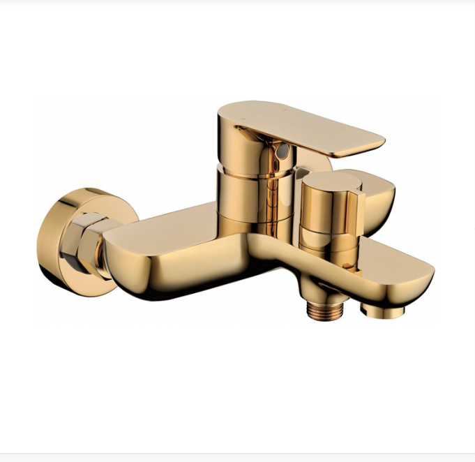 Смеситель для ванны с ручным душем Groсenberg GB8009GO золото смеситель для ванны монокомандный с ручным душем veragio enlar vr enl 5301 cr хром