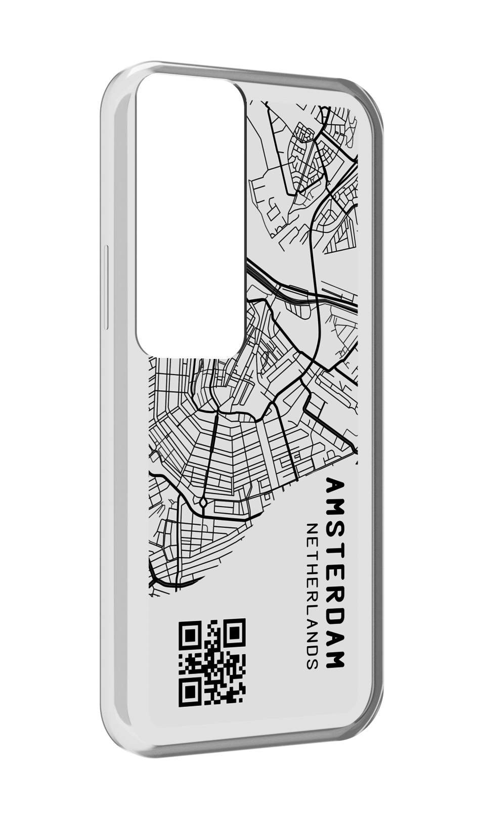 

Чехол MyPads схема-амстердам для Tecno Pova Neo 2, Прозрачный, Tocco