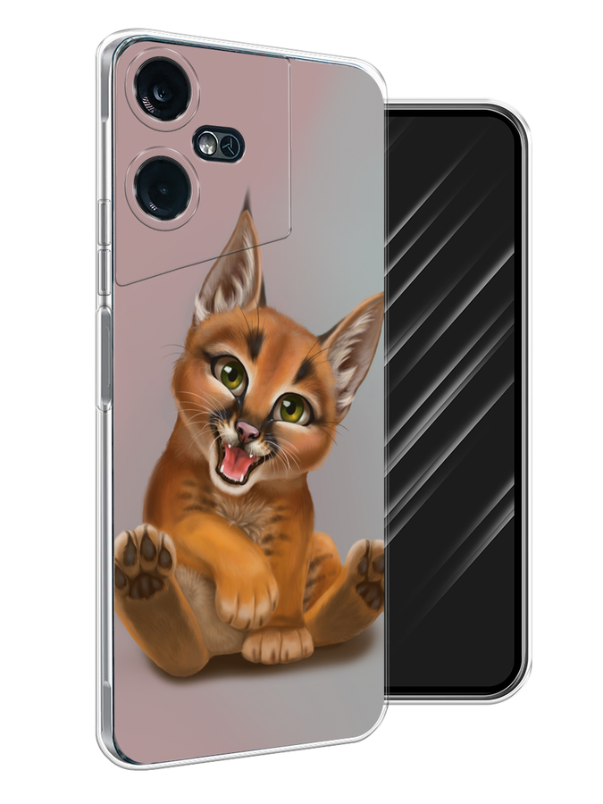 

Чехол Awog на Tecno Pova Neo 3 "Малыш рыси", Оранжевый;серый, 304450-1