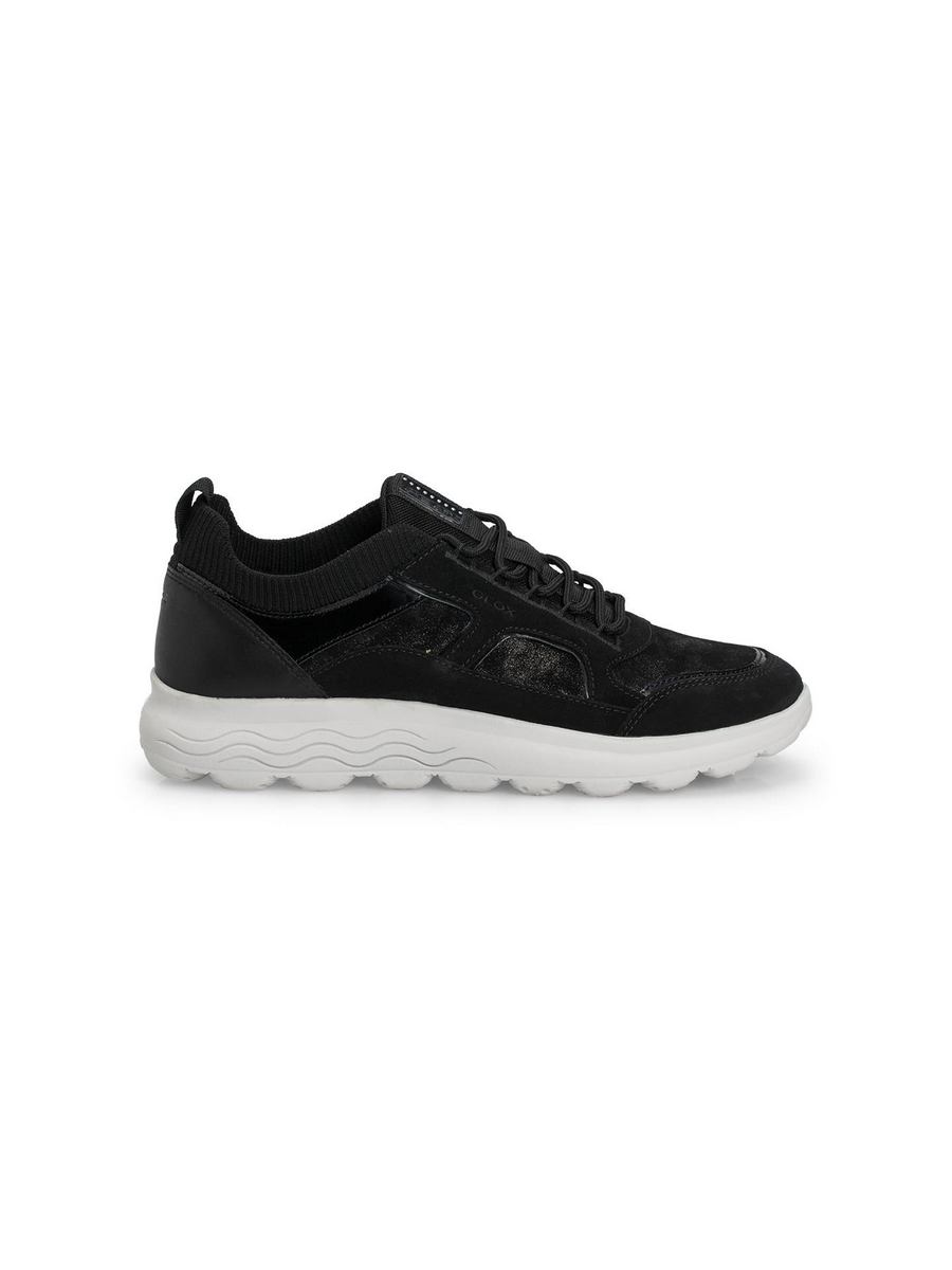 

Кроссовки женские GEOX 1430251 черные 38 EU, Черный, 001430251
