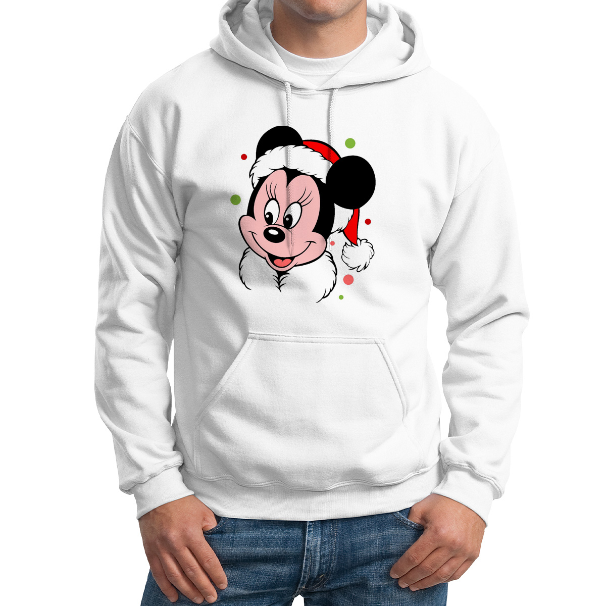 

Худи унисекс CoolPodarok Минни белое 50 RU, M0113759