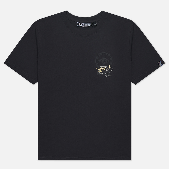

Футболка мужская Evisu 2EAGNM2TS616XXCT-DKCH серая S, 2EAGNM2TS616XXCT-DKCH