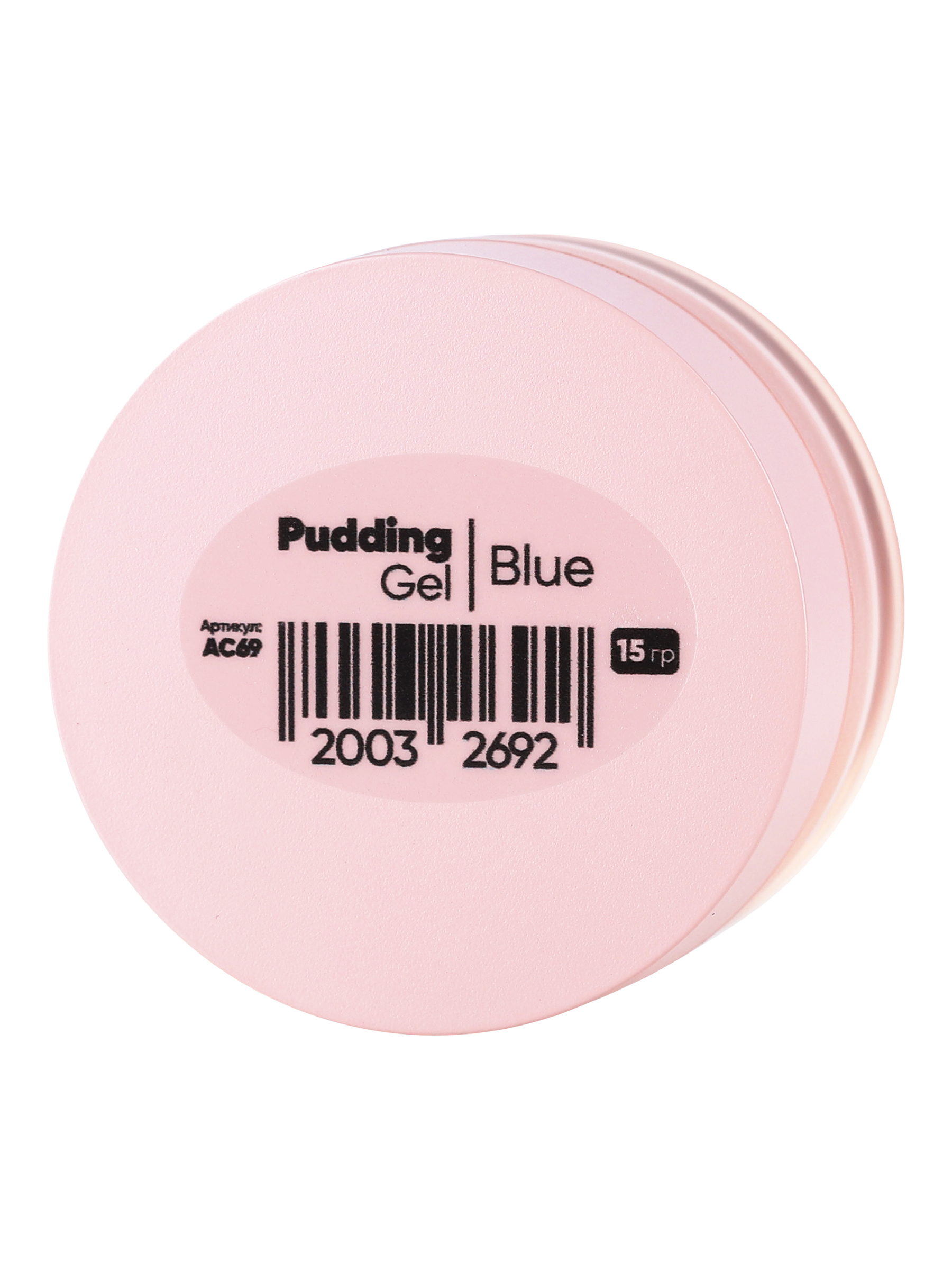 

Гель Patrisa Nail с микроблеском Pudding Blue, 15 г