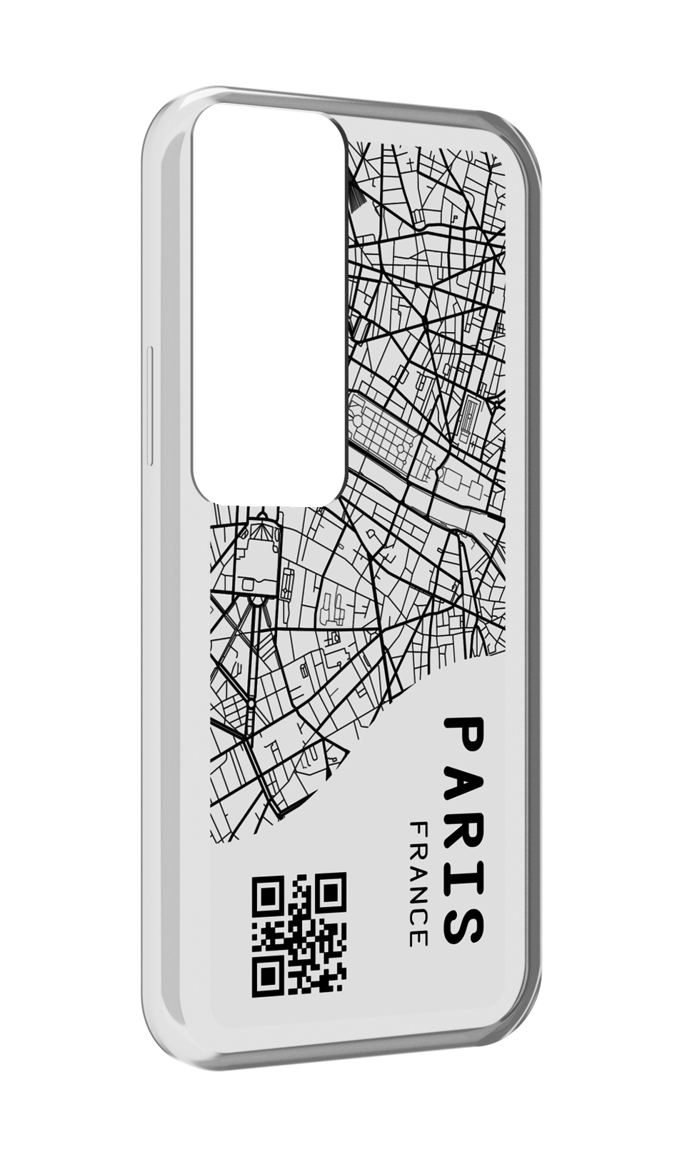 

Чехол MyPads схема-париж для Tecno Pova Neo 2, Прозрачный, Tocco