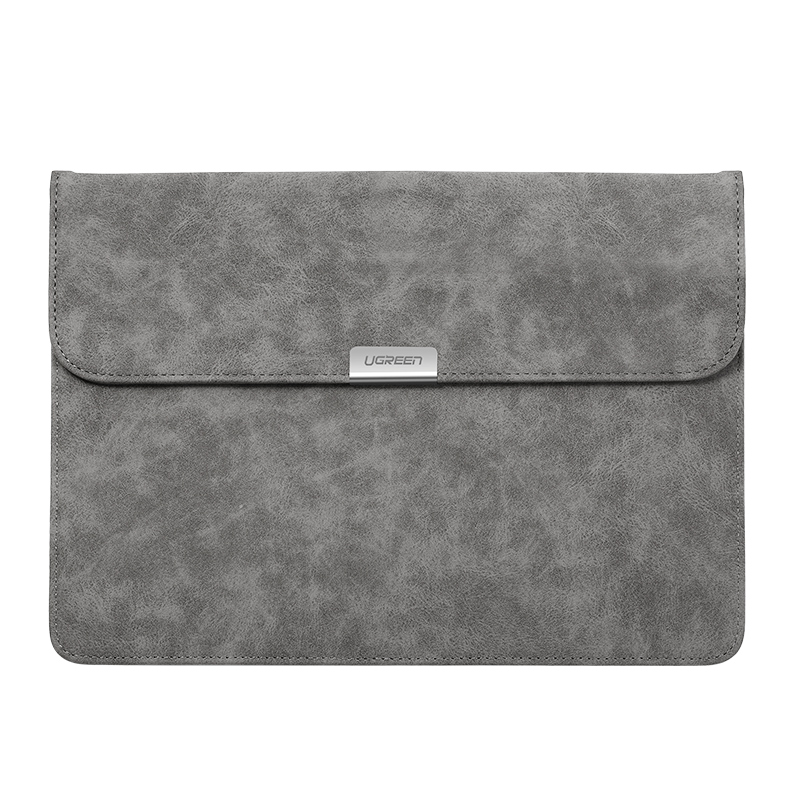 фото Чехол для ноутбука унисекс ugreen lp187 (20476) portable laptop sleeve case 14,9" gray