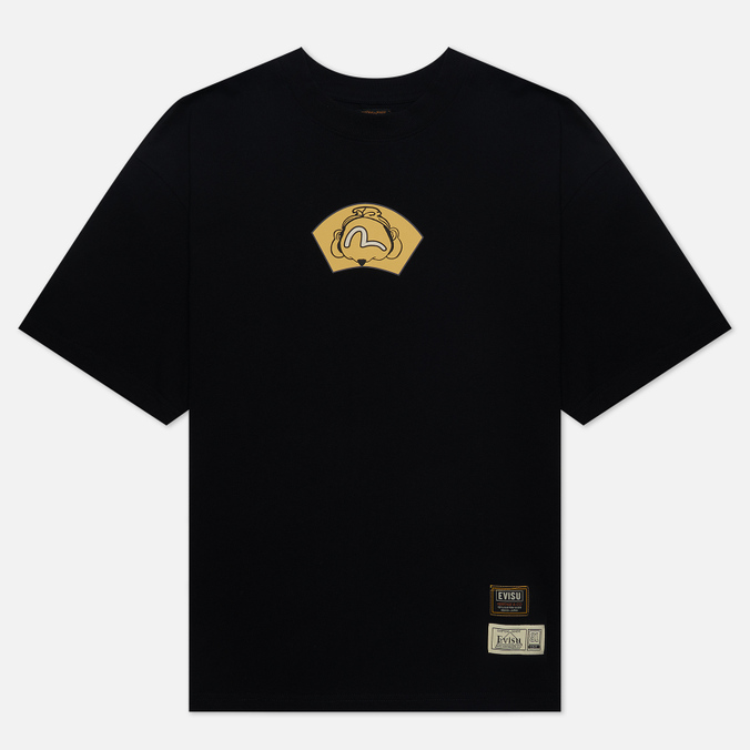 

Футболка мужская Evisu 2EAHTM2TS517LFCT-BLKX черная M, 2EAHTM2TS517LFCT-BLKX