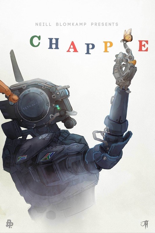 фото Постер к фильму "робот по имени чаппи" (chappie) a2 nobrand