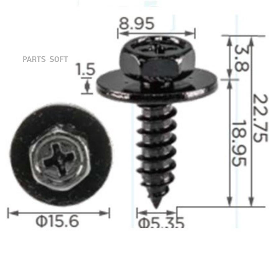 

Клипса крепежная Geely JQ222DA5519F31