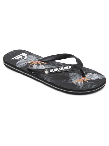

Шлепанцы мужские Quiksilver AQYL101188-XKSK черные 38.5 RU, AQYL101188-XKSK