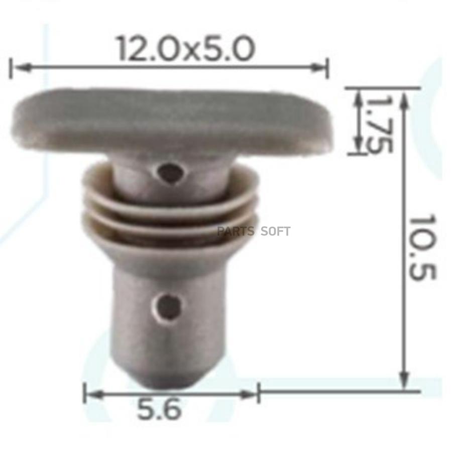 Клипса крепежная VW 3B0839723