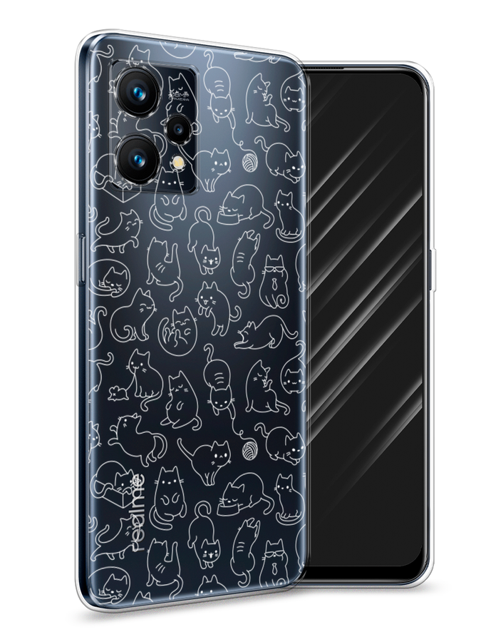 

Чехол Awog на Realme 9 "Шкодливые котики", Разноцветный, 257250-2