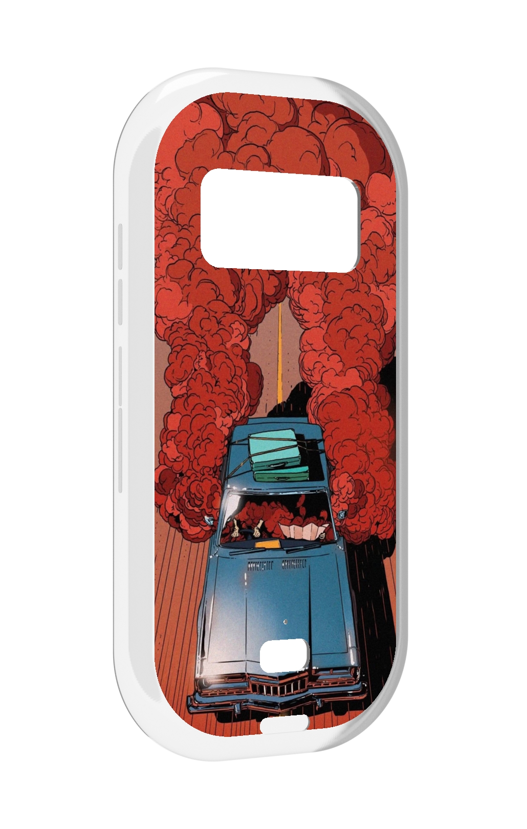 

Чехол MyPads машина мчится с дымком для UleFone Armor 15, Прозрачный, Tocco