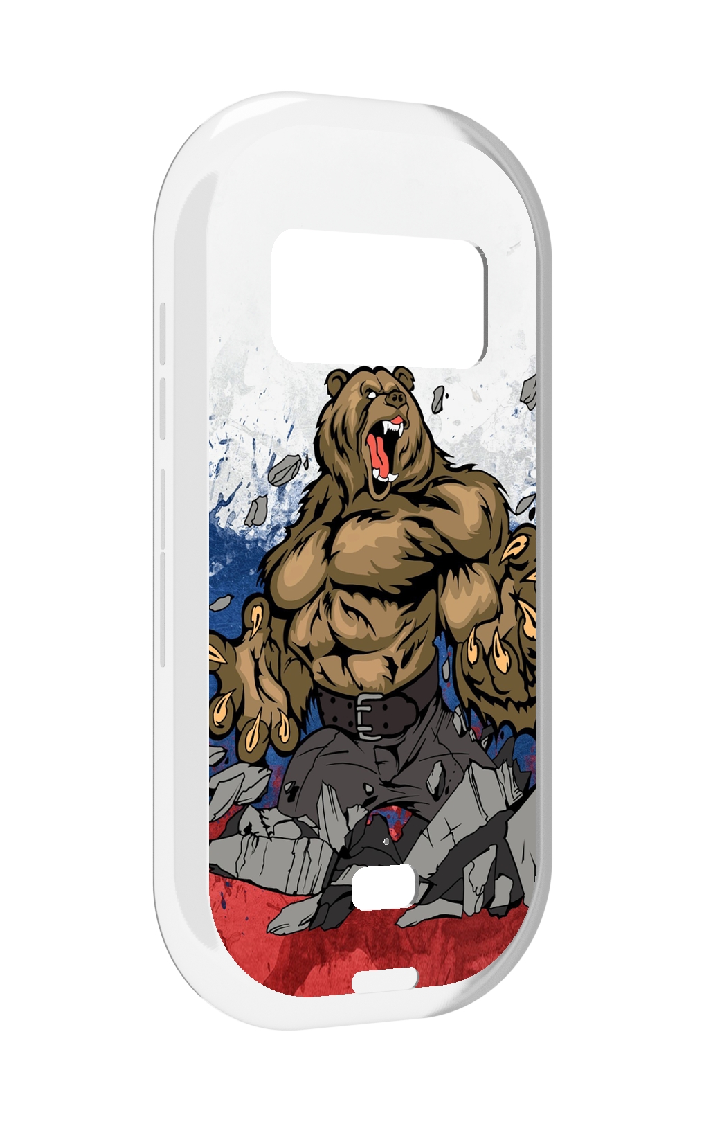 

Чехол MyPads медведь защитник родины для UleFone Armor 15, Прозрачный, Tocco