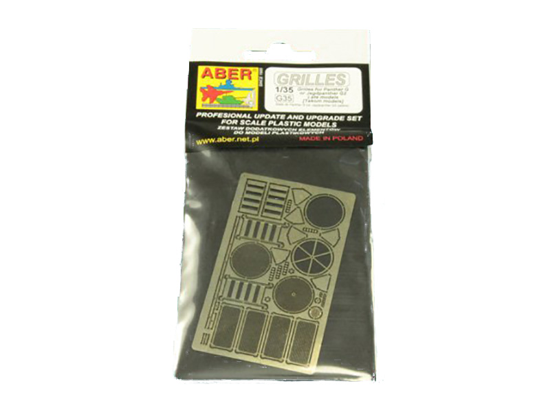 

35G35 Aber 1/35 Grilles for Panther, Ausf.G & Jagdpnther, Ausf.G2–late models Takom