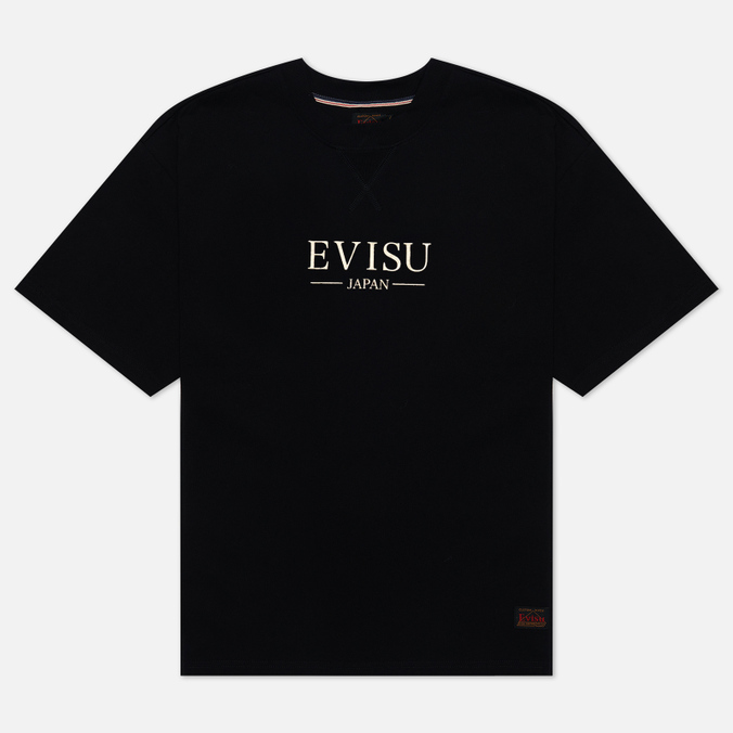 

Футболка мужская Evisu 2EAHTM2TS519XXCT-BLKX черная L, 2EAHTM2TS519XXCT-BLKX