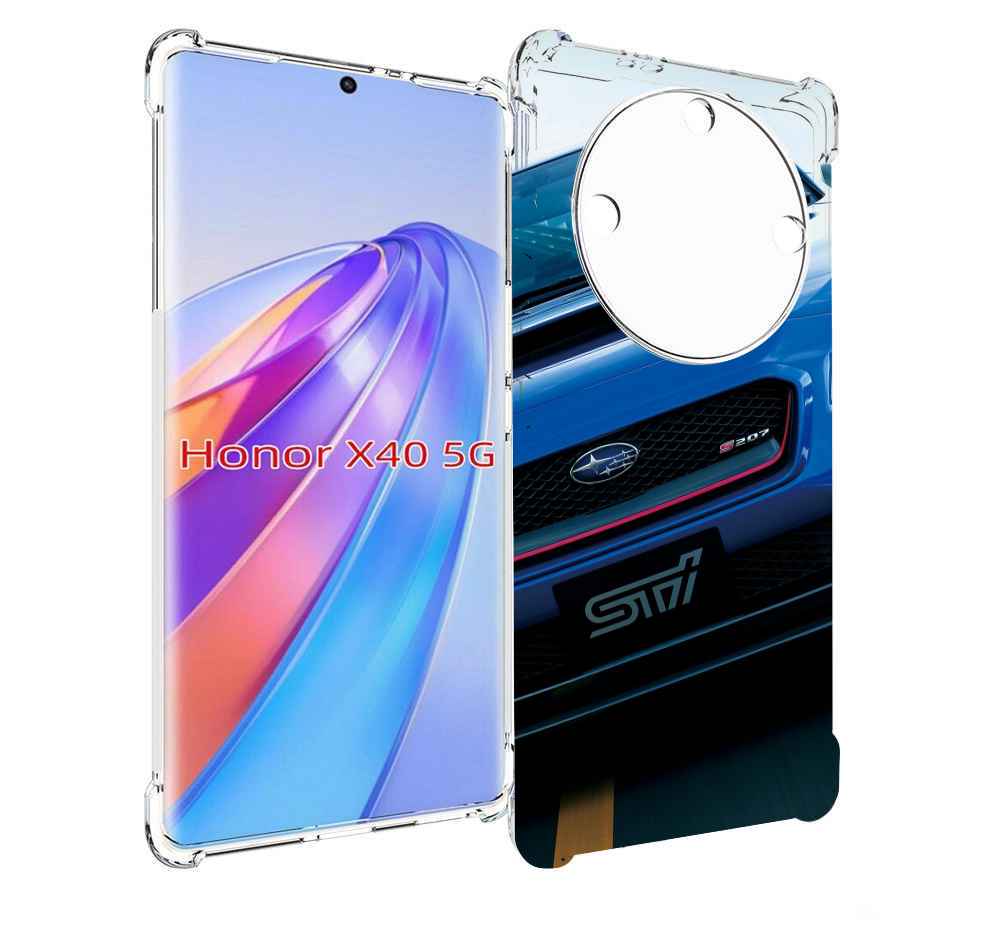 

Чехол MyPads subaru 2 для Honor X40, Прозрачный, Tocco