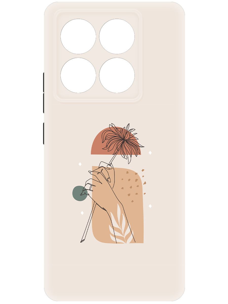 

Чехол-накладка Krutoff Soft Case Романтика для Xiaomi 14T Pro черный