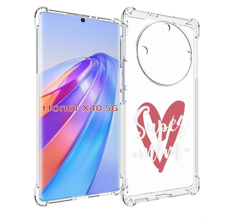 

Чехол MyPads супер-мать для Honor X40, Прозрачный, Tocco