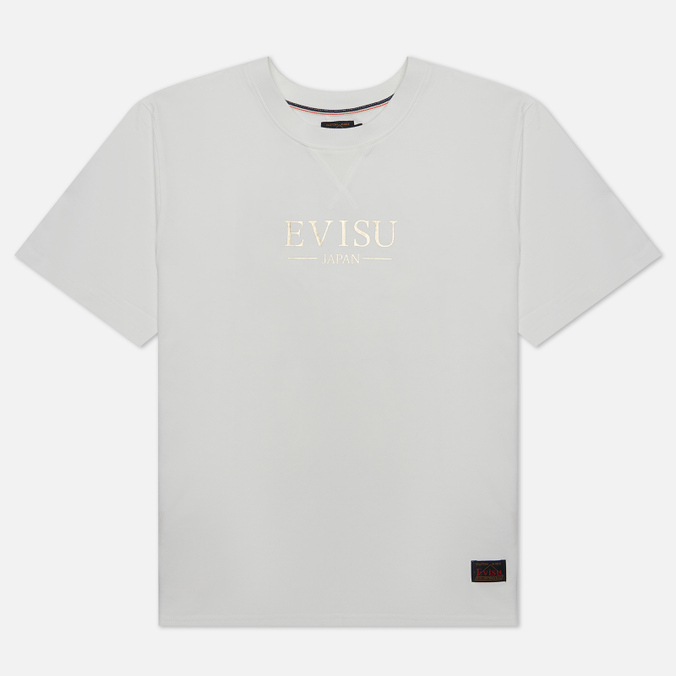 

Футболка мужская Evisu 2EAHTM2TS519XXCT-OWHT белая L, 2EAHTM2TS519XXCT-OWHT