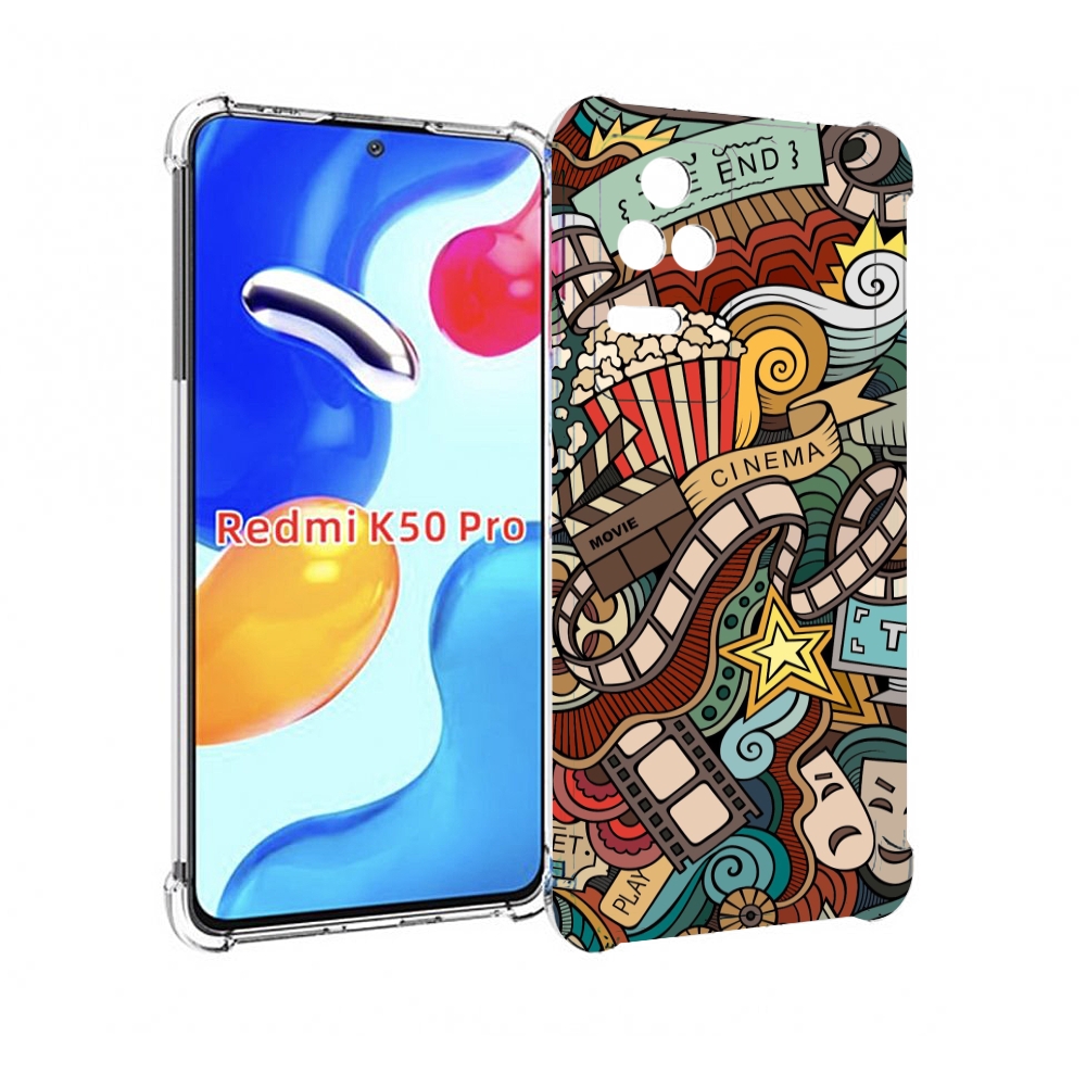 

Чехол MyPads любимое кино для Xiaomi Redmi K50 / K50 Pro, Прозрачный, Tocco