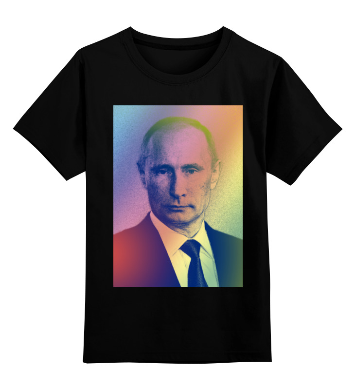 

Детская футболка классическая Printio Путин-арт, р. 116, 0000000692140